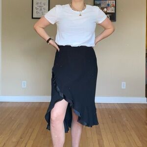 Vintage Ruffled Skirt